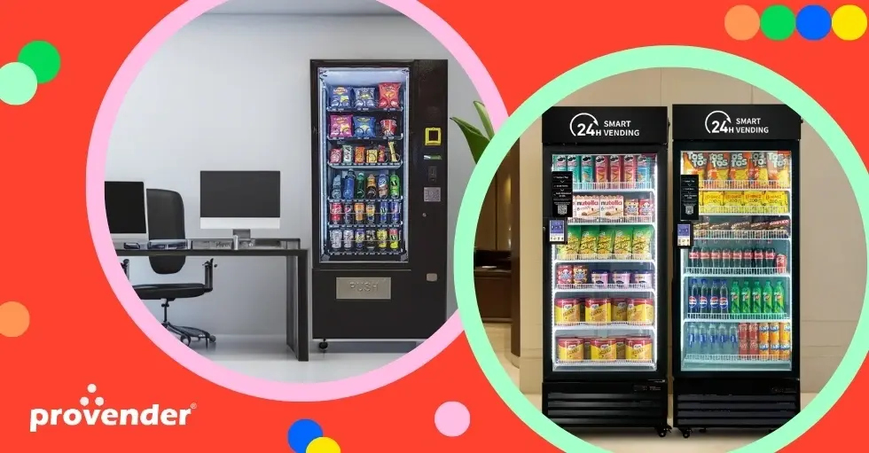 What Is The Difference Between Snack Vending Machines and Smart Fridges?