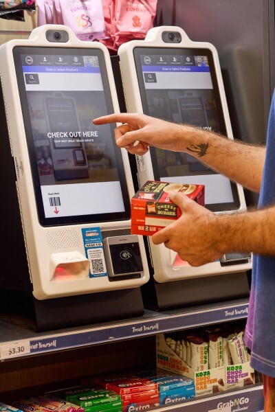 Micro Market pay machine