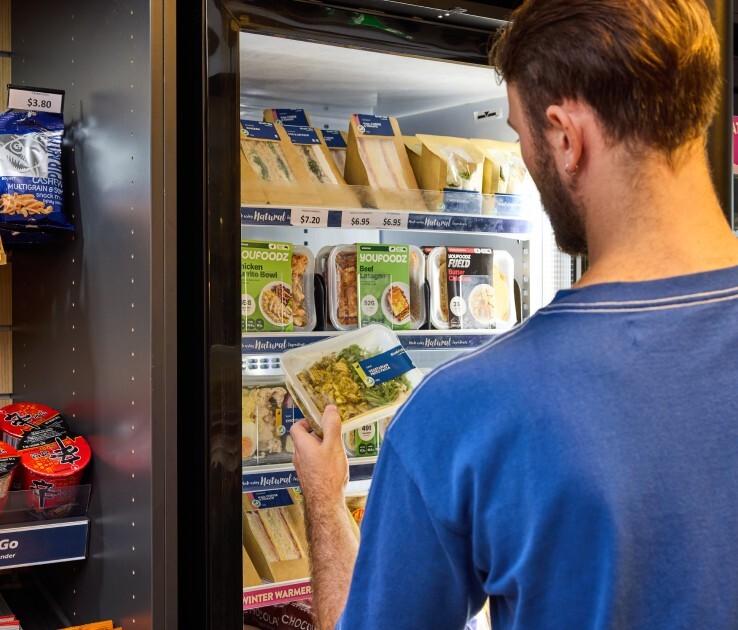 browsing sandwich selection